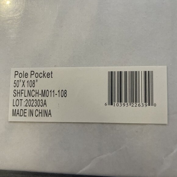 Exclusive Fabrics White Orchid Faux Linen Sheer Curtain  50 In X 108 In - Picture 3 of 5